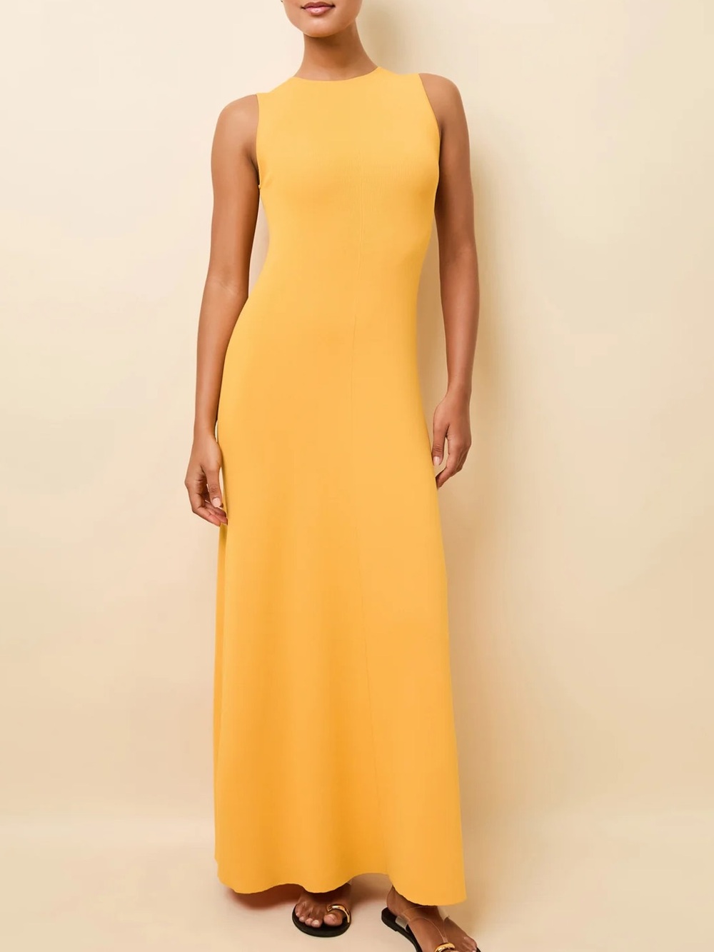 Solid & Striped - Lucerne Dress in Mango, S